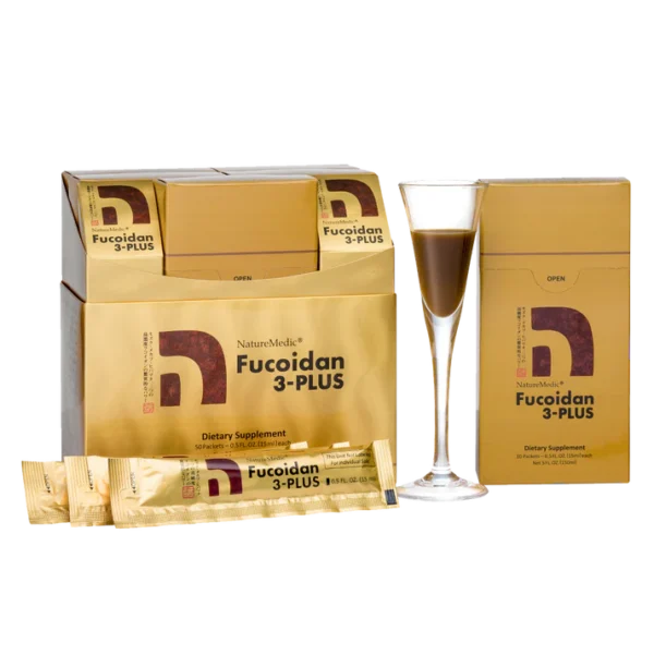 Fucoidan 3-Plus Dạng Nước (50 gói/hộp) - Ảnh 3